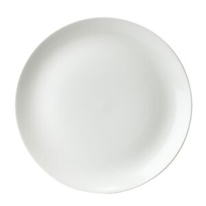 Churchill Evolve Vitrified Porcelain White Round Medium Coupe Plate 21.7cm
