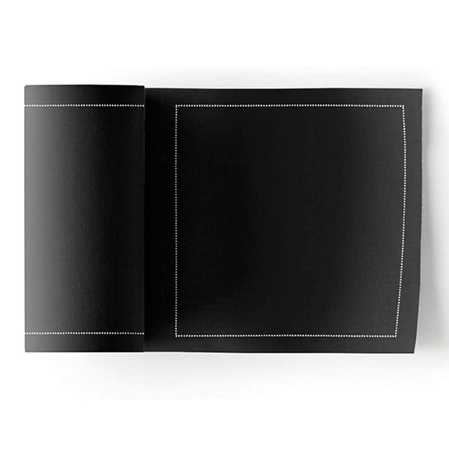 Disposable Napkin 11X11Cm Black (100)