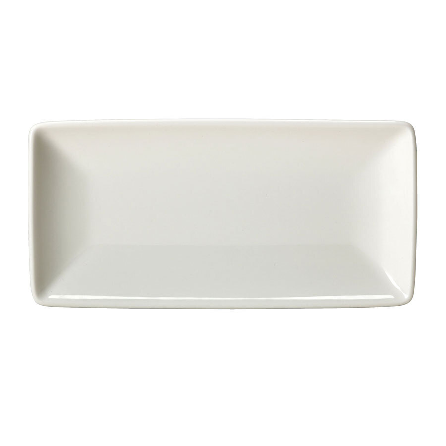 Steelite Taste Vitrified Porcelain White Rectangular Plate 29.0cmx14.0cm