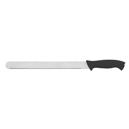 Prepara Bread Knife 12in Stainless Steel Blade Black Handle