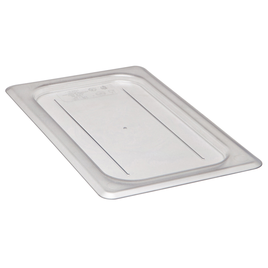 Cambro Camwear® Food Pan Lid 1/4  Clear Polycarbonate