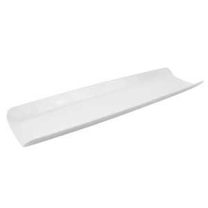 Dalebrook Melamine White Curved 2/4 Gastronorm Tray 53x16.2cm