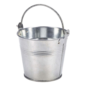 Mini Galvanised Steel Bucket 10 x 9cm