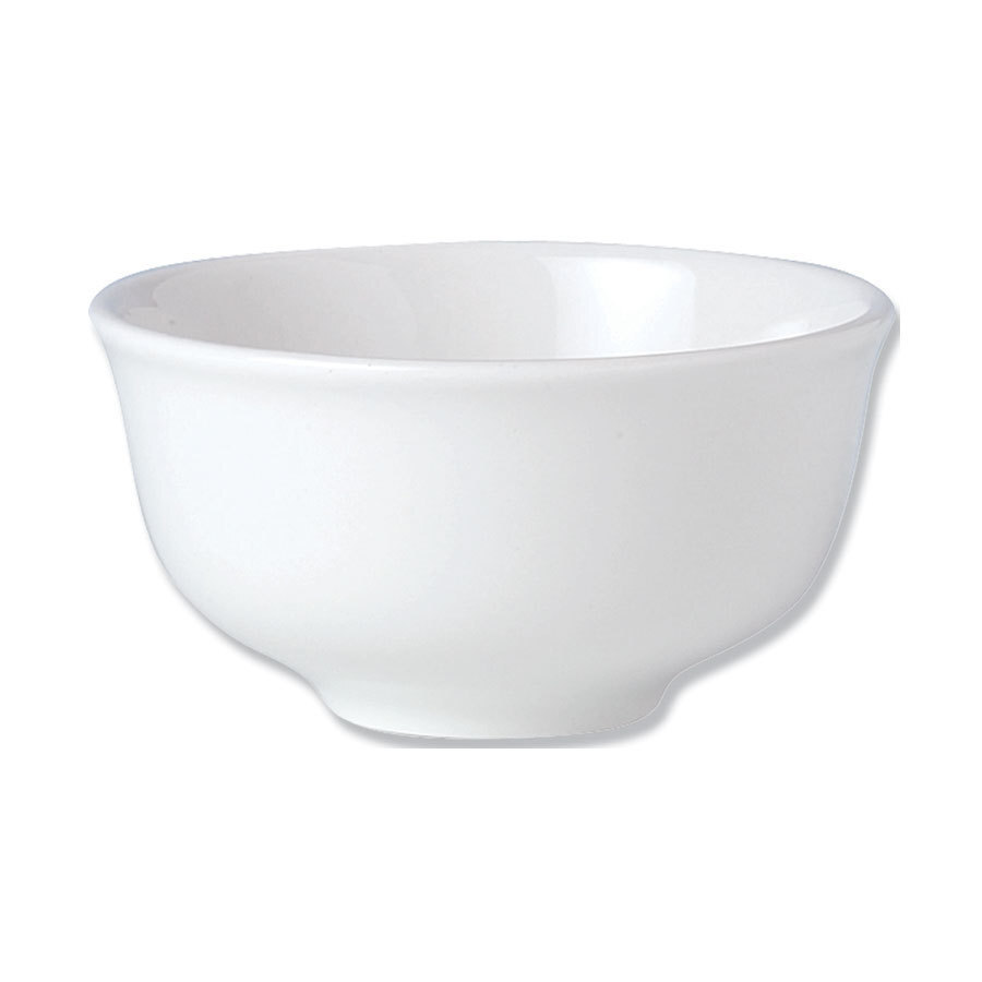 Steelite Simplicity Vitrified Porcelain White Round Sugar Bowl 22.75cl