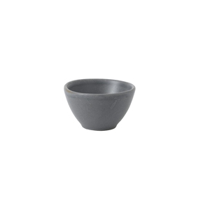 Churchill Nourish Vitrified Porcelain Seattle Grey Round Contour Dip Pot 7cm 6cl 2oz