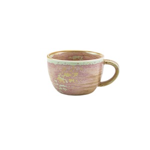 Genware Terra Porcelain Rose Coffee Cup 28.5cl 10oz