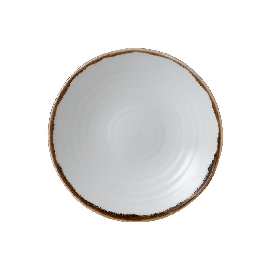 Dudson Harvest Vitrified Porcelain Natural Organic Round Coupe Bowl 27.9cm 135cl 47.5oz