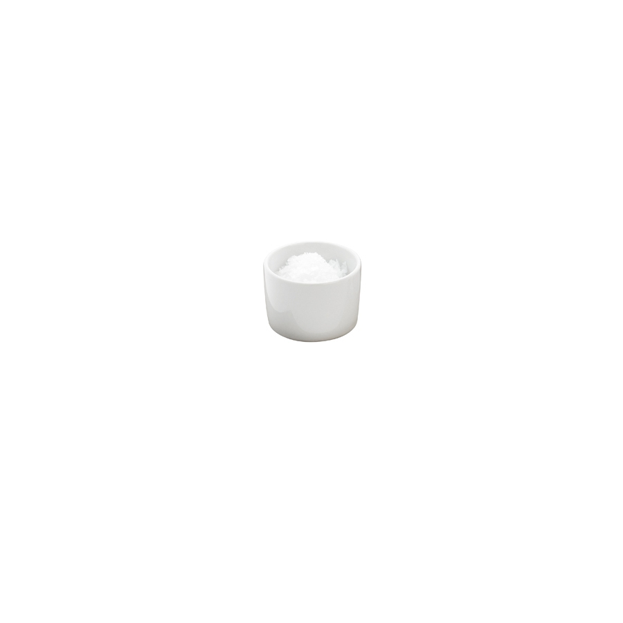 Pordamsa Summum Porcelain White Round Espresso Cup 6x4cm 75ml