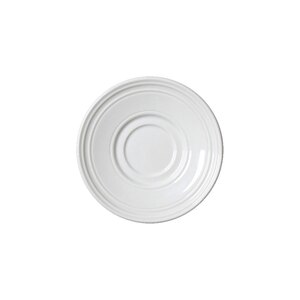 Steelite Bead Vitrified Porcelain White Round Saucer 15cm