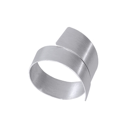 Contacto Matt Polished Stainless Steel Napkin Ring 3.5cm