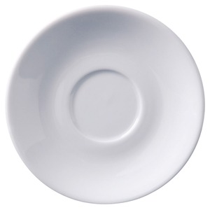 Superwhite Porcelain Round Saucer 12cm For Espresso Cup BH563