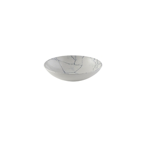 Churchill Studio Prints Kintsugi Vitrified Porcelain Pearl Grey Round Coupe Bowl 18.2cm 15oz