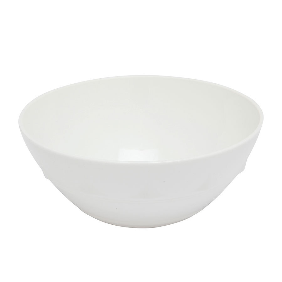 Harfield Polycarbonate White Round Bowl 12cm 350ml 12oz