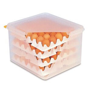 Araven Egg Box With 4 Egg Trays 2/3 Gastronorm BPA Free