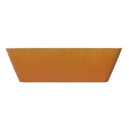 Creative Seville Melamine Orange Rectangular Deep Dish 1/4 GN 265x162x80mm 2.5 Litre