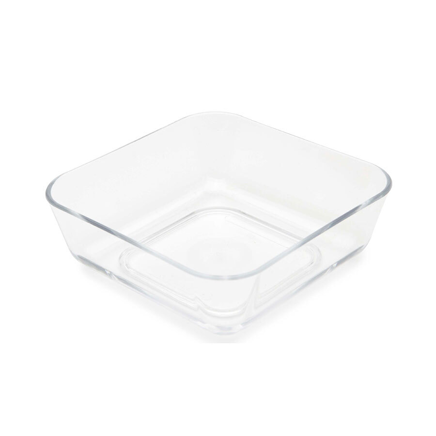 Harfield Polycarbonate Square Clear Dish 10cm