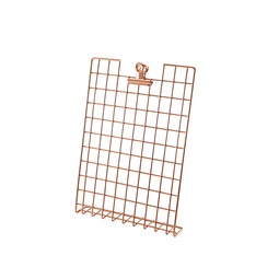 GenWare Copper Coated Steel Wire A4 Menu Holder 24x3x32cm