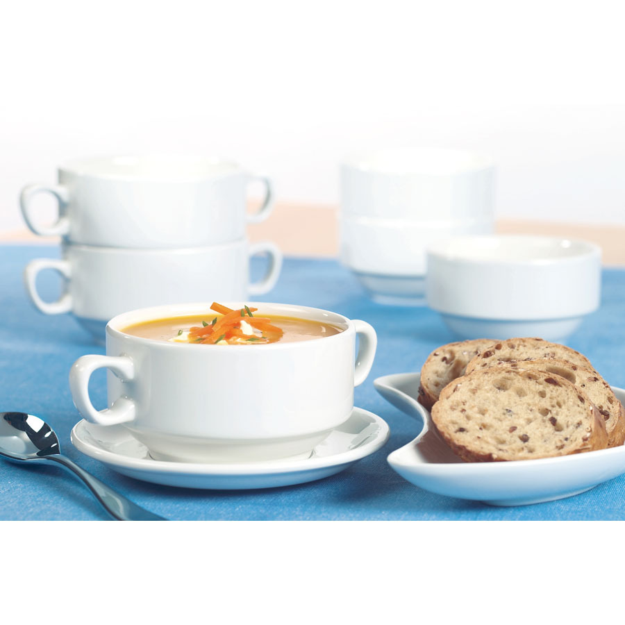 Whiteware Unhandled Soup Cup 40cl