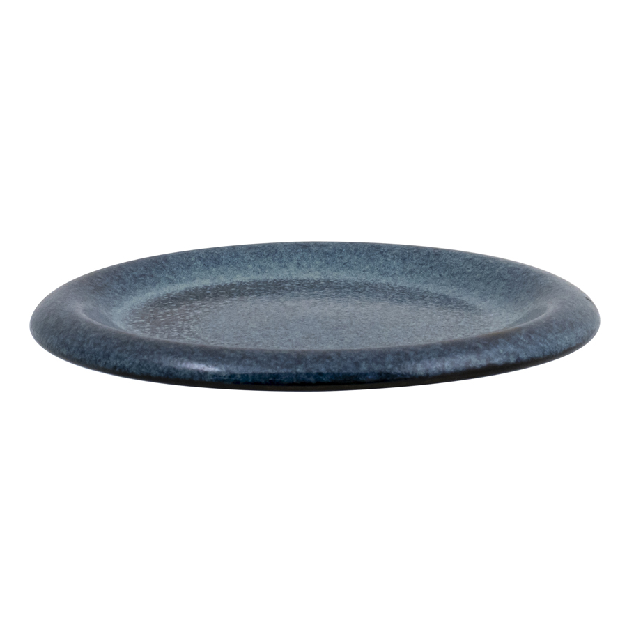 Churchill Bit On The Side Vitrified Porcelain Round Sapphire Lid/Side Plate 14.6cm