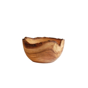 Olive Wood Rustic Bowl 28.5cm dia x 18.5cm
