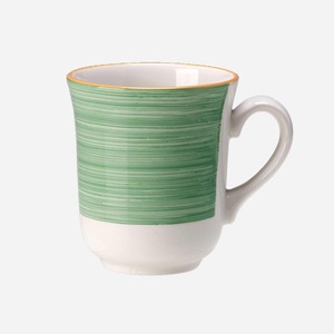 Steelite Rio Vitrified Porcelain Green Club Mug 28.5cl