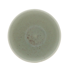 Artisan Serene Vitrified Stoneware Green Round Mini Bowl 10cm
