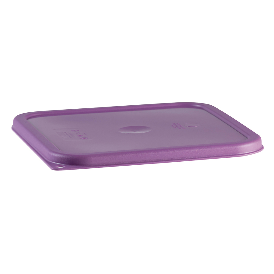 Cambro Seal Lid Allergen-Free Purple Polyethylene Fits 5.7 & 7.6ltr Camsquares