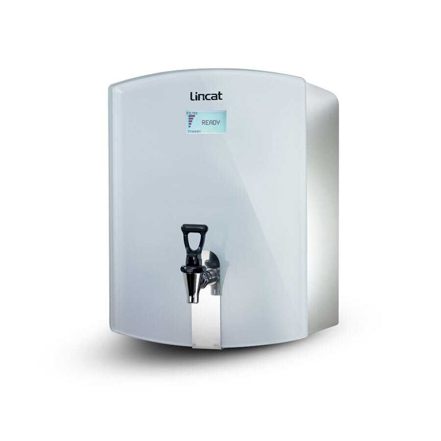 Lincat WMB7F/W Water Boiler - Autofill - Wall-Mounted - 7 Ltr - White Glass front