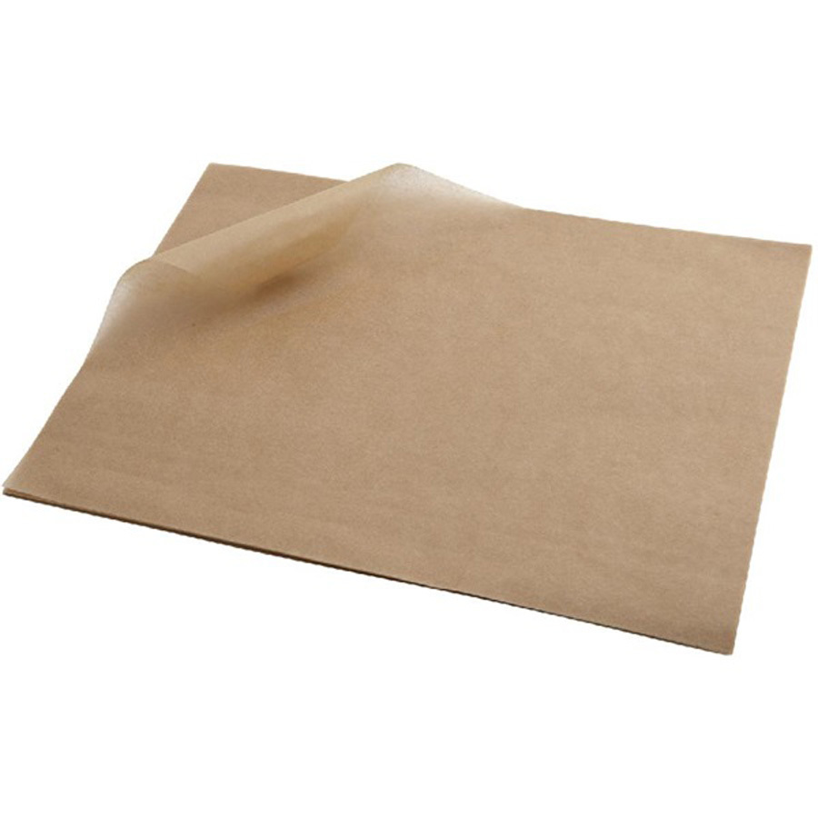 Greaseproof Paper 25 x 35cm (1000 Shts) Brown