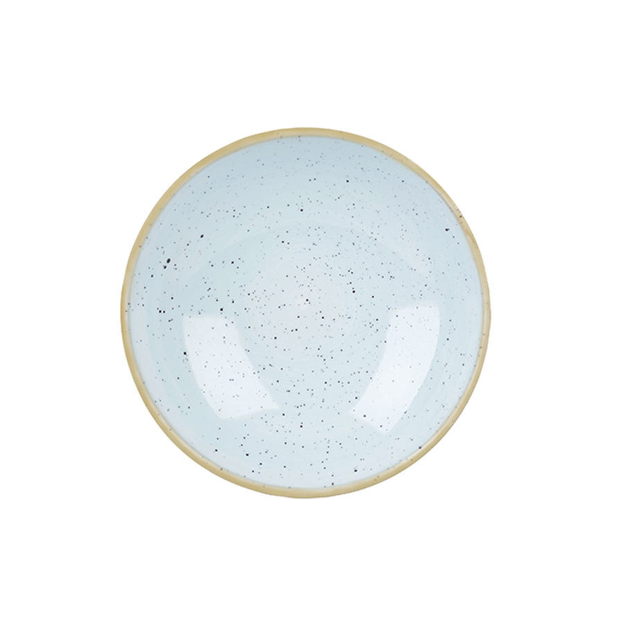 Churchill Stonecast Vitrified Porcelain Duck Egg Blue Small Coupe Bowl 18.2cm 42.6cl 15oz
