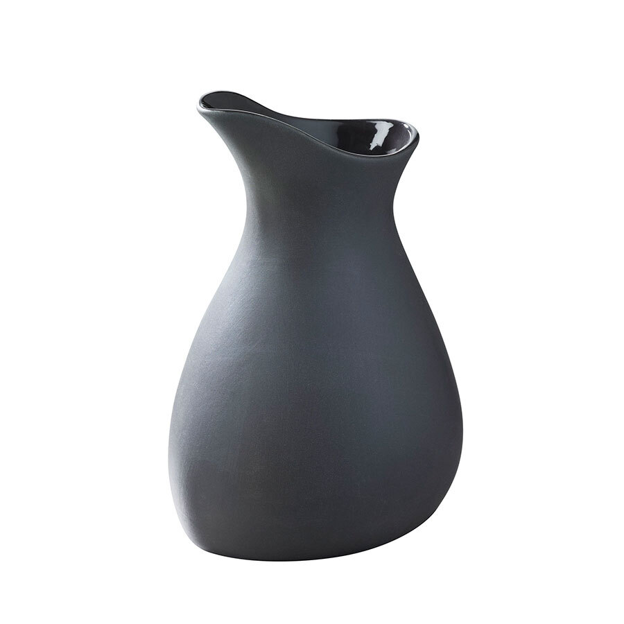 Revol Likid & Solid Porcelain Black Pouring Jug 6.7x6.2x10cm 10cl