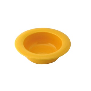 Wade Dignity Porcelain Yellow Round Deep Wide Rim Bowl 19.5cm