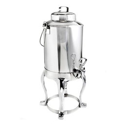 D.W. Haber Millenium 18/10 Stainless Steel Milk Dispenser With Ice Sleeve 5.2 Litre