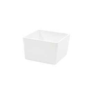 White Straight Walled Bowl, 12.5x12.5x7.5cm