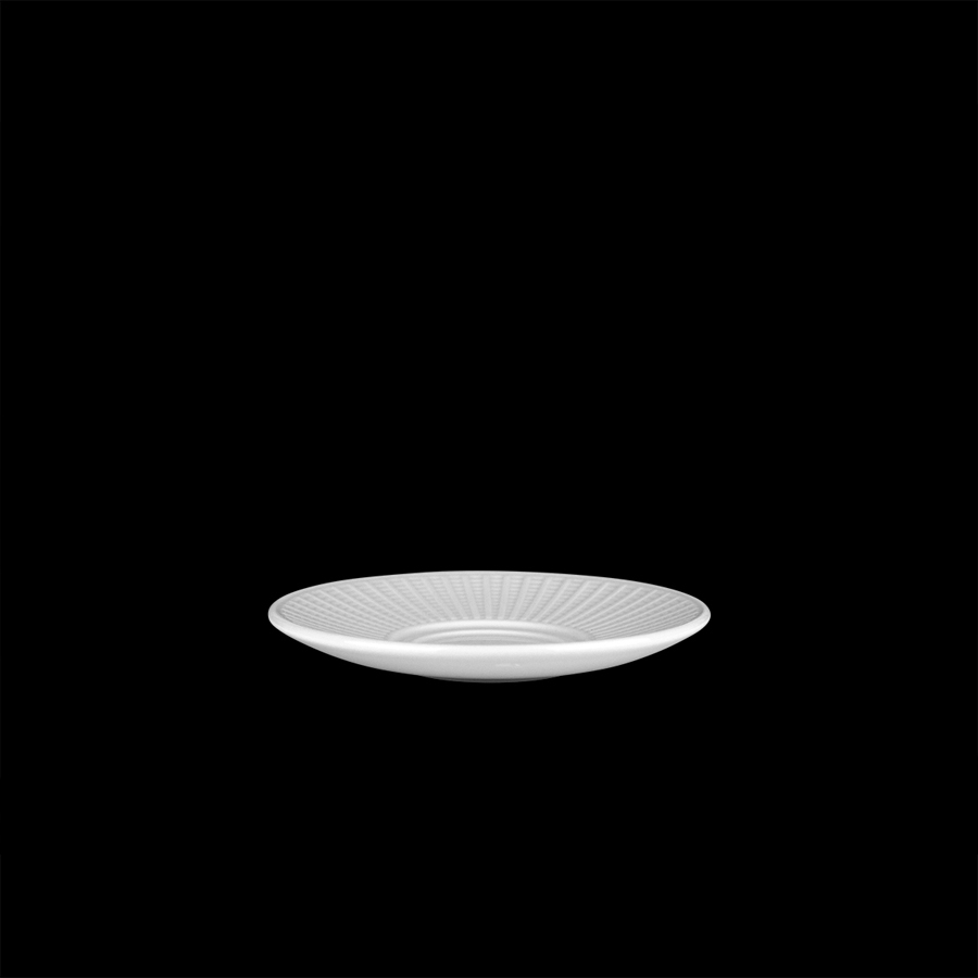 Steelite Willow Vitrified Porcelain White Round Saucer 11.75cm