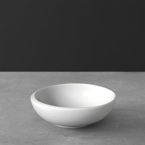 Villeroy & Boch NewMoon Vitrified Porcelain White Individual Bowl 13cm