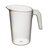 Harfield Polycarbonate Frosted Translucent Stacking Jug 1 Litre