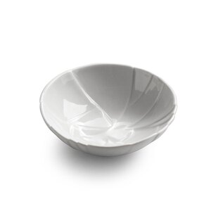 Pordamsa Trencadis Porcelain Gloss/Matte White Round Apperitive Bowl 11cm 120ml