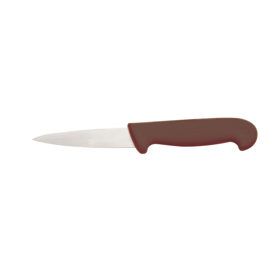 Prepara Paring Knife 3.5in Stainless Steel Blade Brown Handle