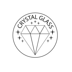 Glacial Amber Crystal Flute 17cl