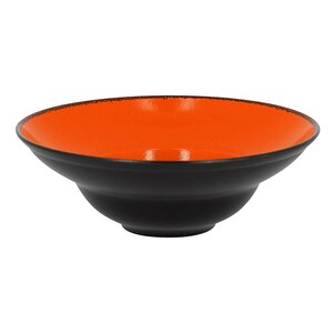 Rak Fire Vitrified Porcelain Orange Round Extra Deep Plate 23cm 32cl