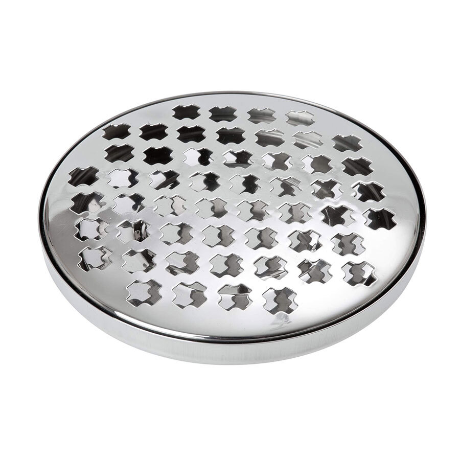 Drainer & Drip Tray Silver Round