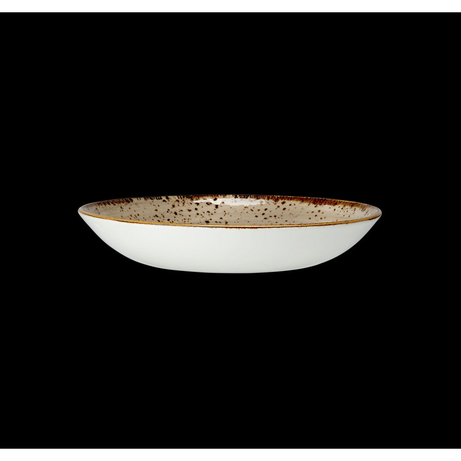 Steelite Craft Vitrified Porcelain Porcini Round Coupe Bowl 21.5cm
