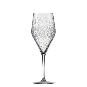 Superior Quality, Modern Cut Crystal Red Wine Glass