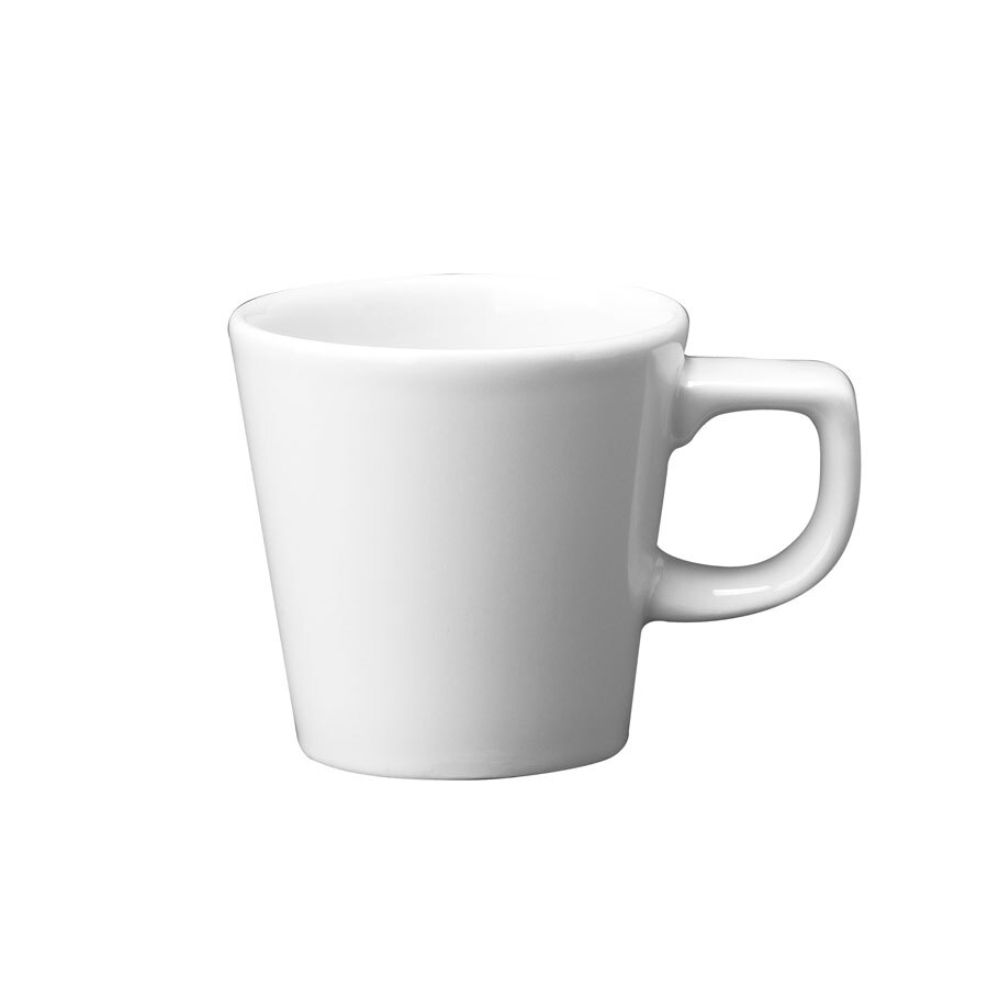 Churchill Beverage Collection Vitrified Porcelain White Latte Café Cup 22.4cl 8oz
