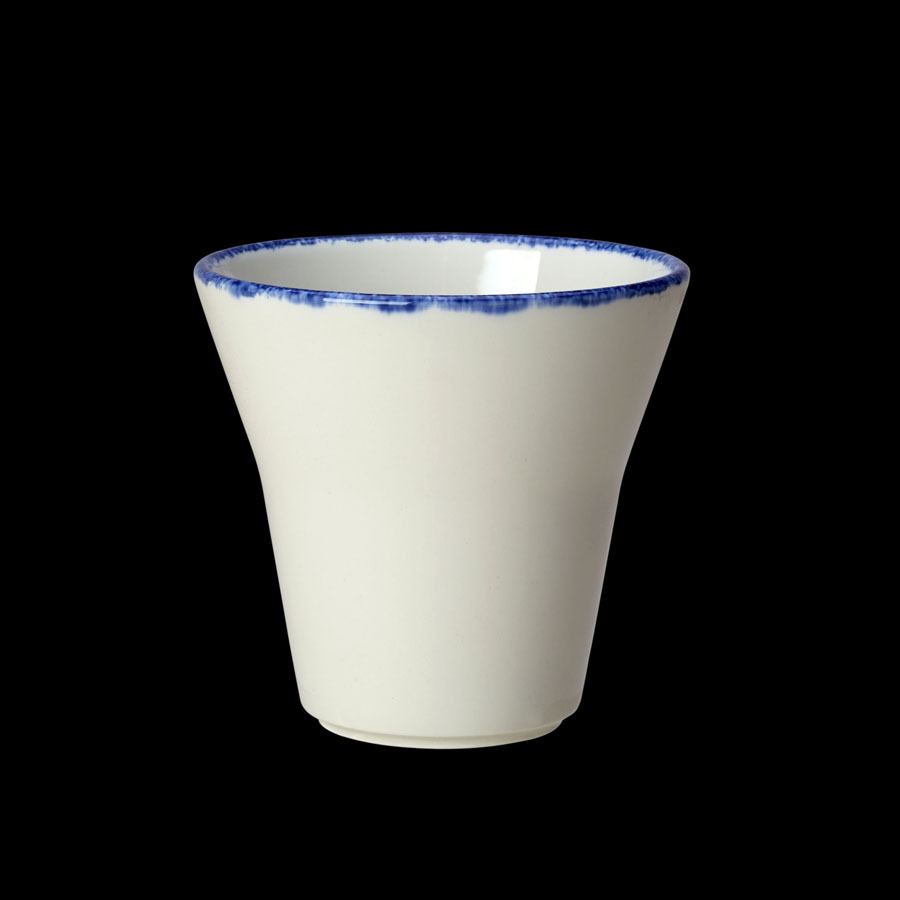 Steelite Blue Dapple Vitrified Porcelain Round Stackable Bowl 9cm
