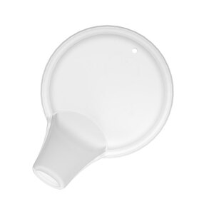Ornamin Transparent Polypropylene Spouted Lid With Large Opening