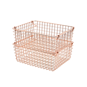 Copper Wire Display Basket Gastronorm 1/2