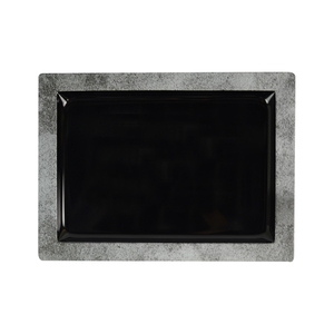 Urban Black Frame Platter 28cm