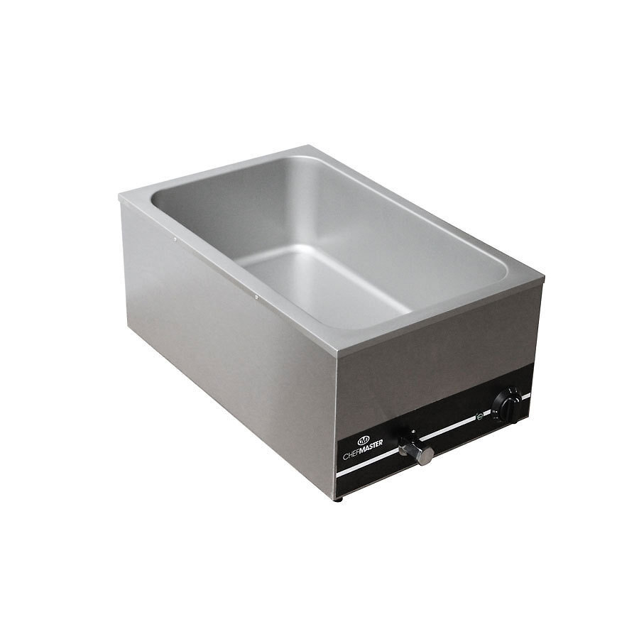 Chefmaster 1/1GN Wet Well Bain-Marie With Tap